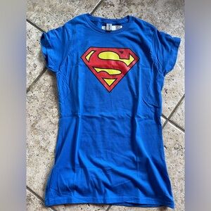 Gildan Blue Superman Kids T-Shirt